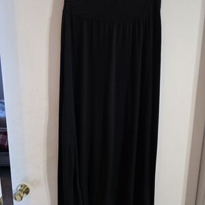AGB Classic Black Maxi Skirt